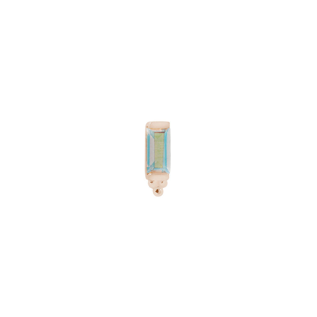 Dior Threadless End with Mercury Mist Topaz
