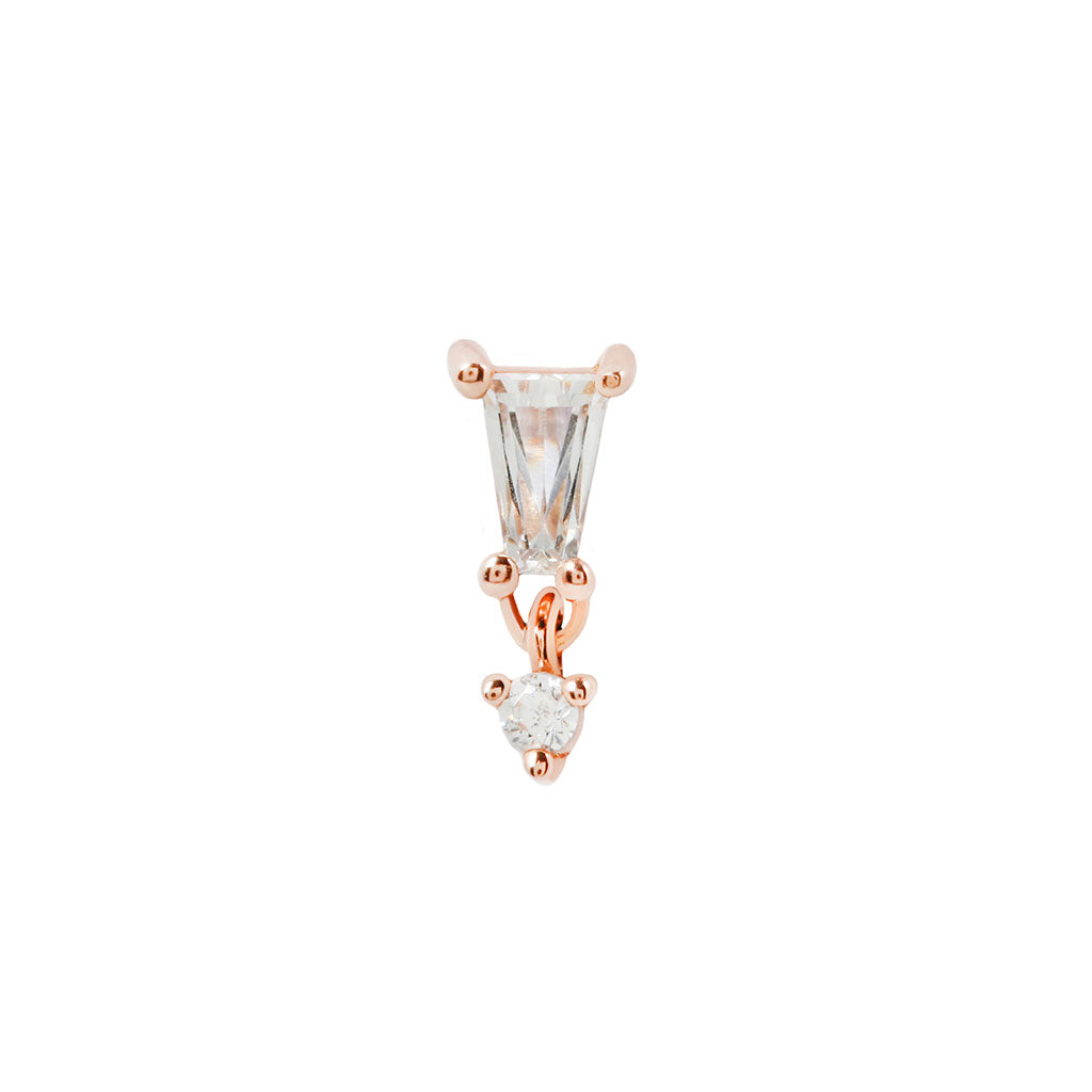 Yves Threadless End with CZ