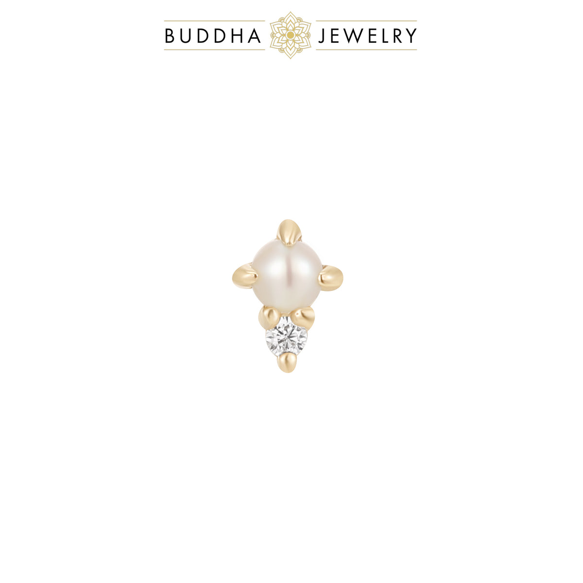 The Light Threadless End with Pearl