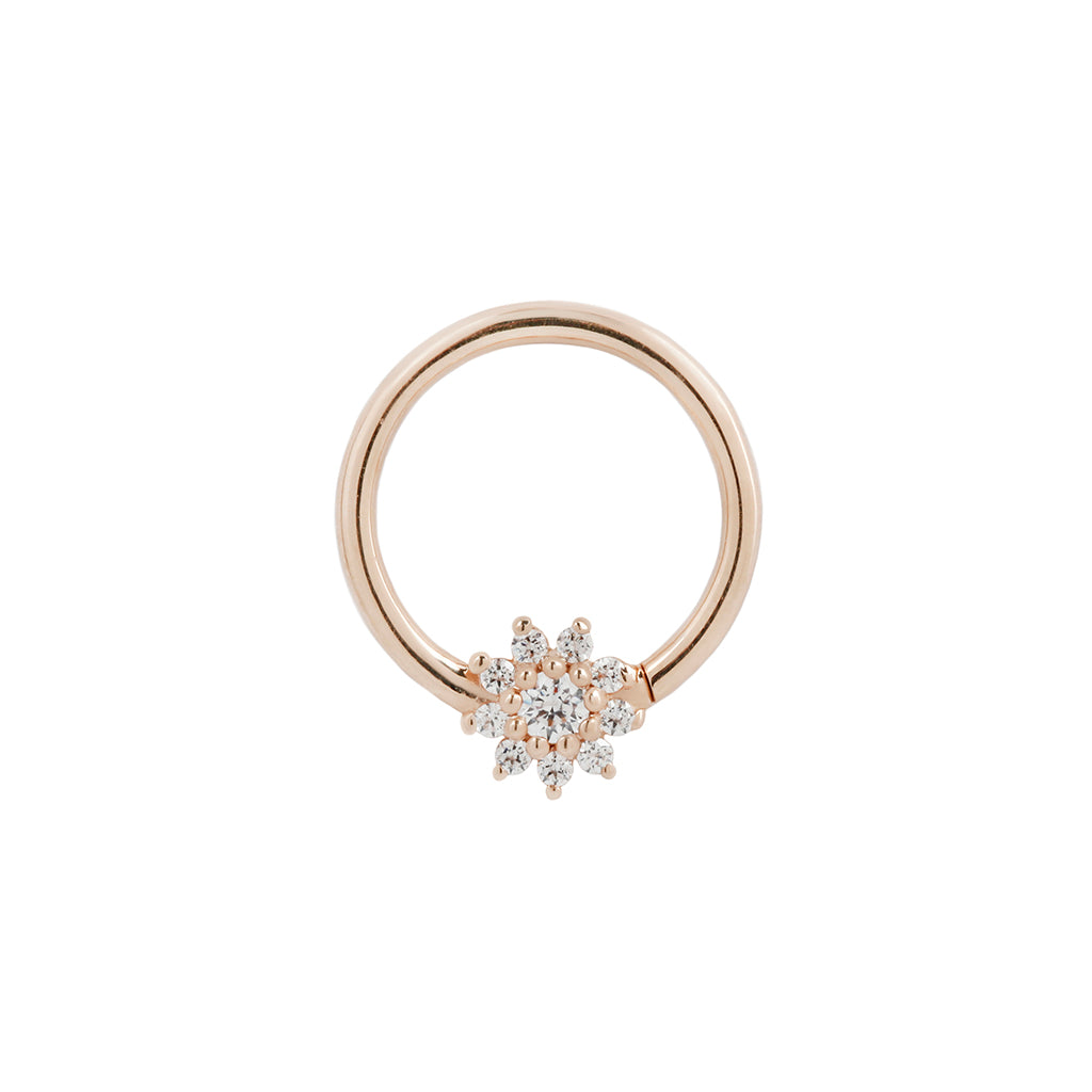 Eloise Seam Ring with CZ