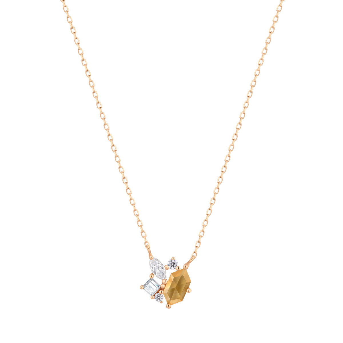 RION x Buddha Jewelry Guerdon Necklace with Rutilated Quartz