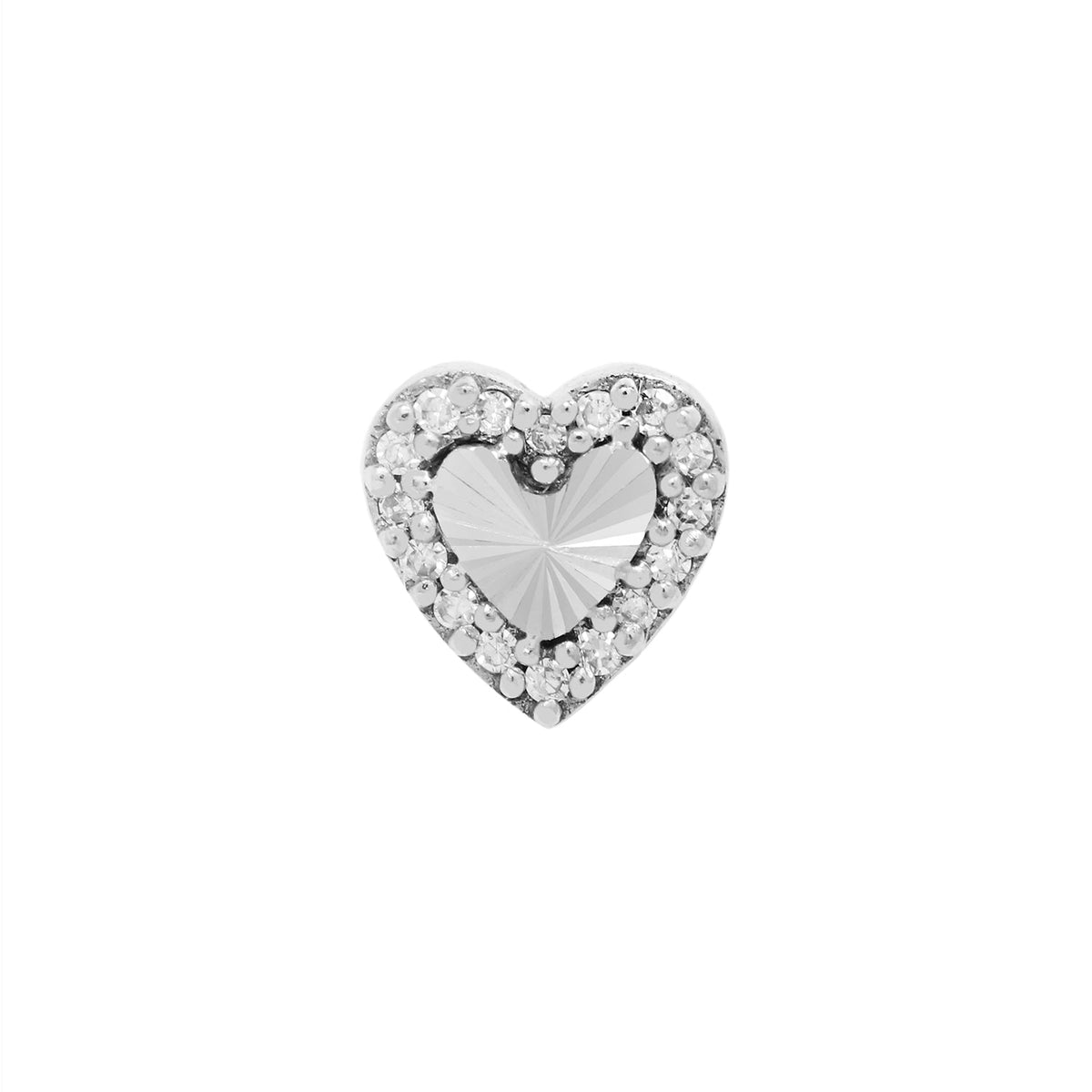Rebel Heart Threadless End with Diamond