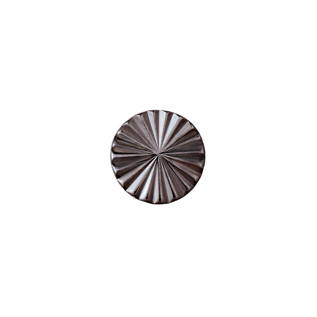 Disk Lazer Black Rhodium Threadless End