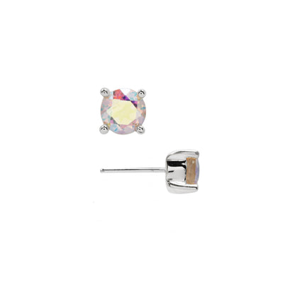 Prong Gem Threadless End with Mercury Mist Topaz