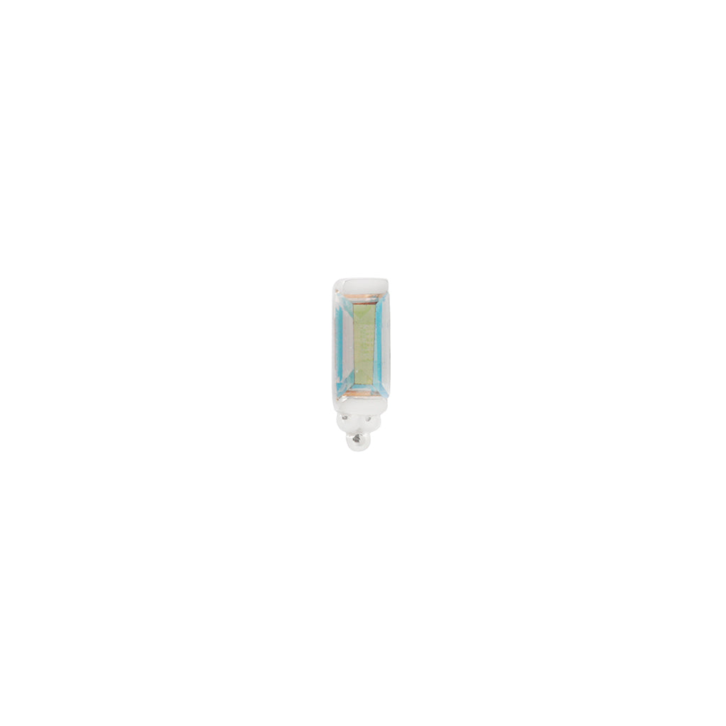 Dior Threadless End with Mercury Mist Topaz