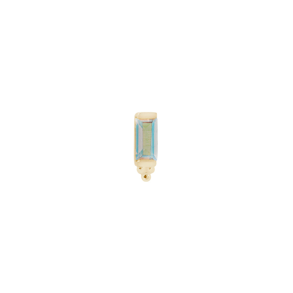 Dior Threadless End with Mercury Mist Topaz