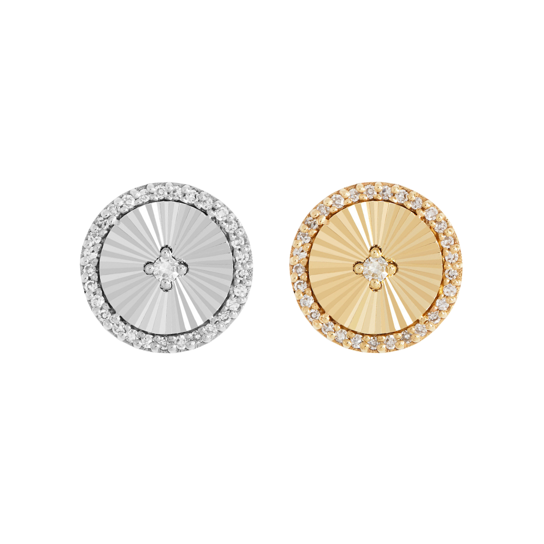 Ascend Threadless End with Diamond