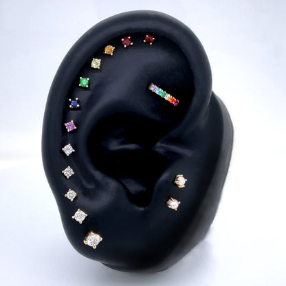 Prong Gem Threadless End with Ruby