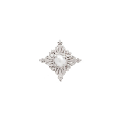 Antoinette Threadless End with Pearl