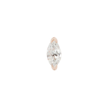 Zuri Threadless End with CZ