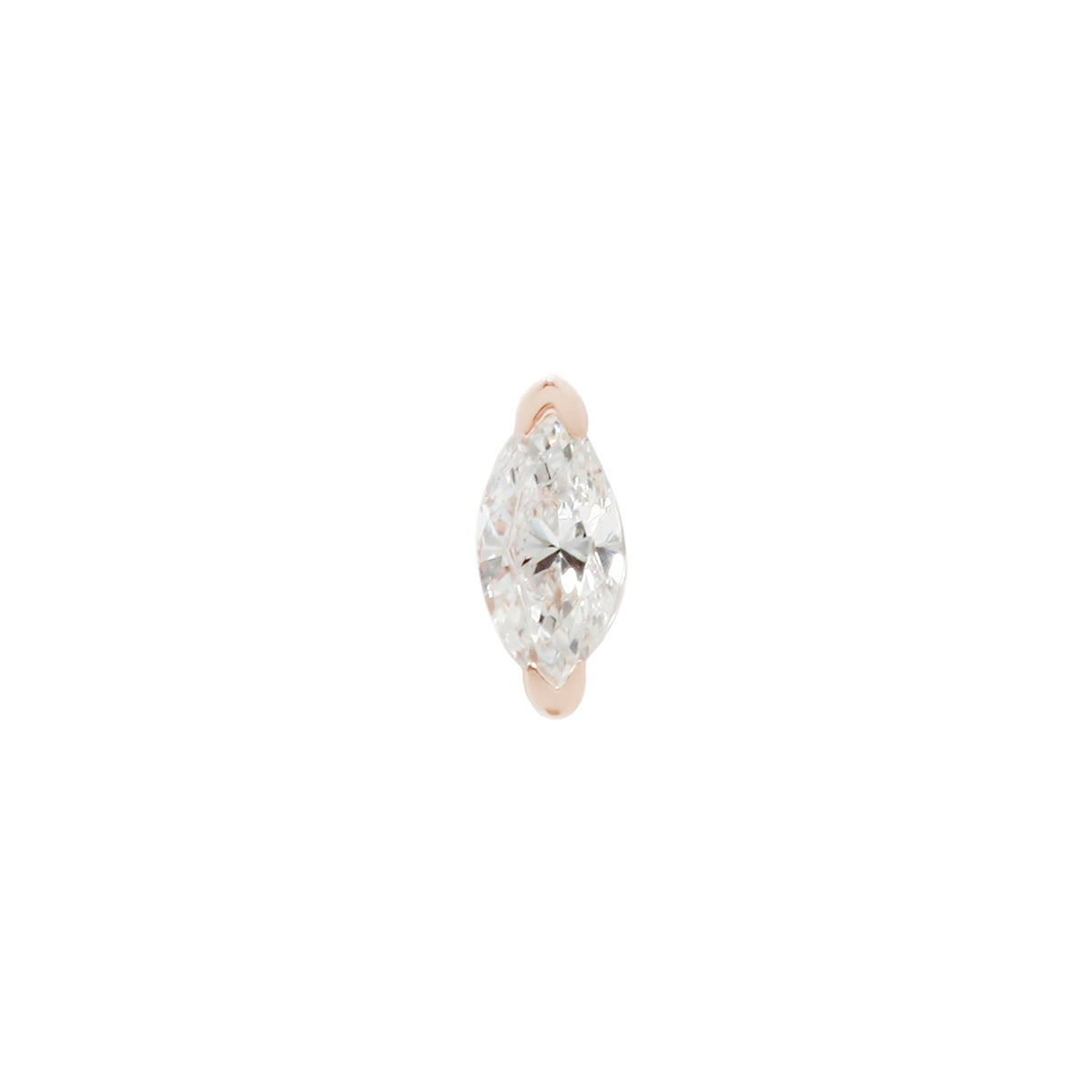 Zuri Threadless End with Diamond
