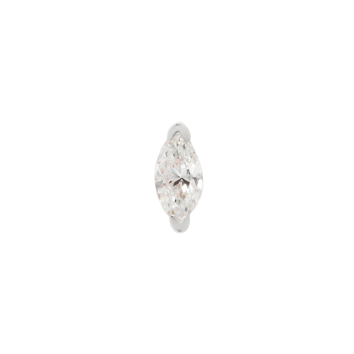 Zuri Threadless End with CZ