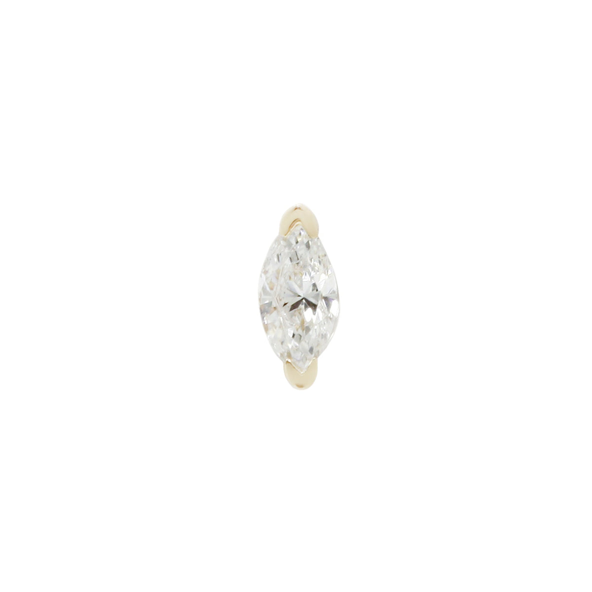 Zuri Threadless End with Diamond