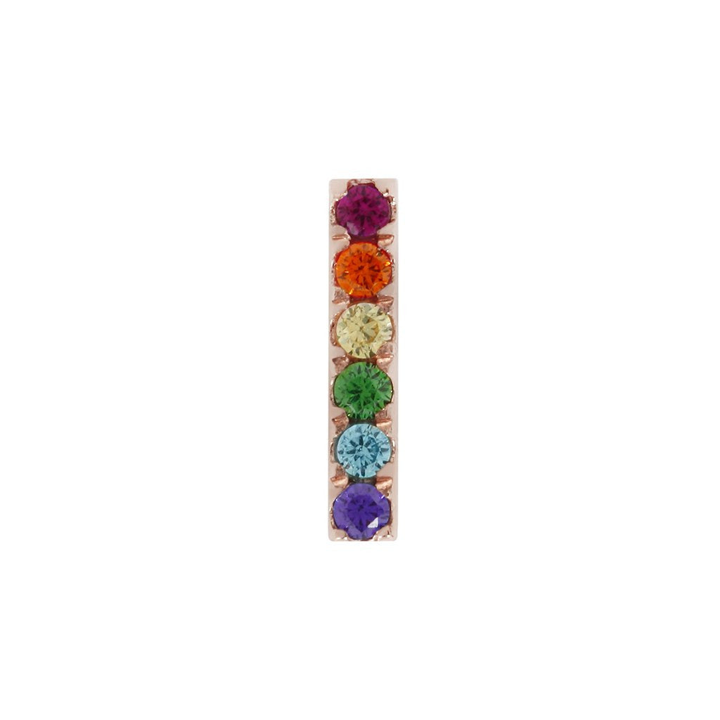 Rainbow Rowe Threadless End