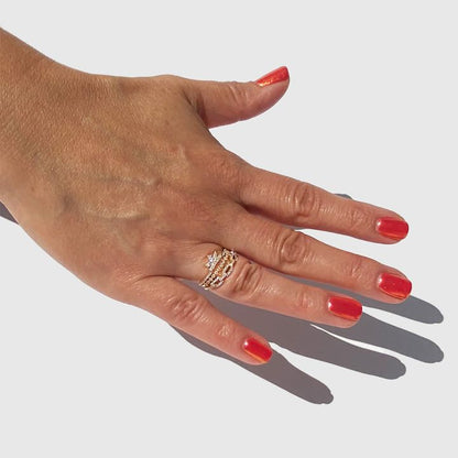 RION x Buddha Jewelry Shiloah Finger Ring with Diamond