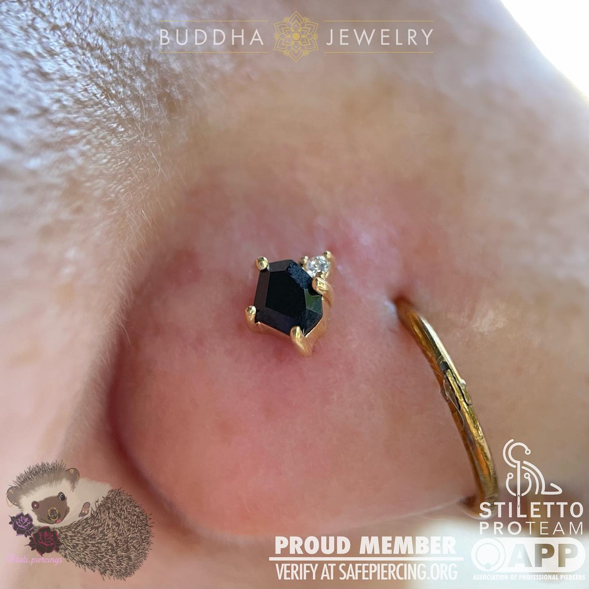 Elicit Threadless End with Black Spinel