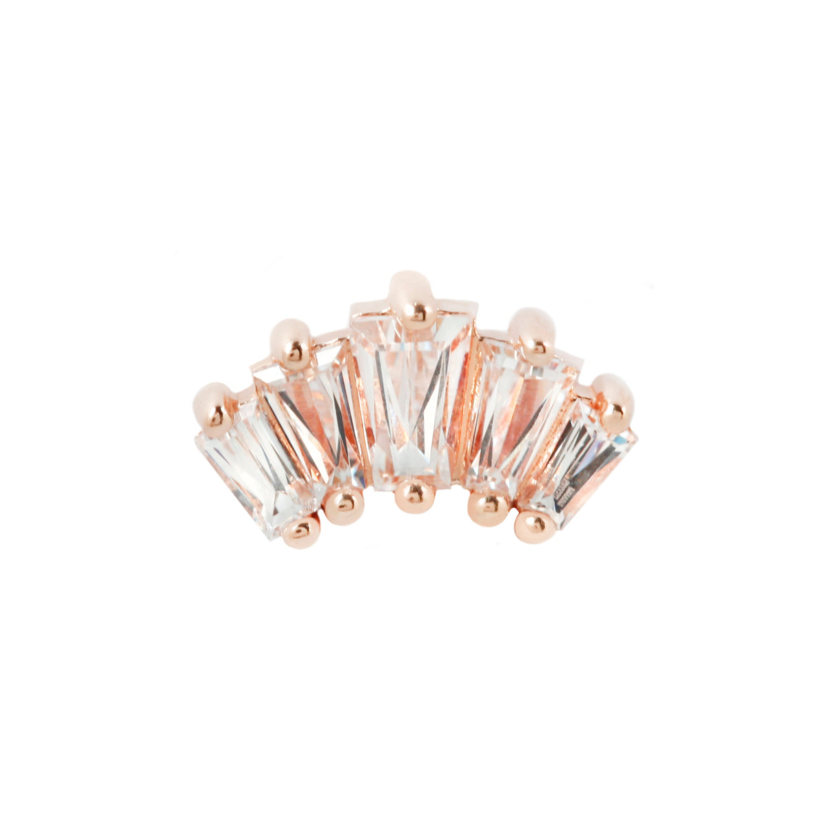 Gemma Cinq Threadless End with CZ