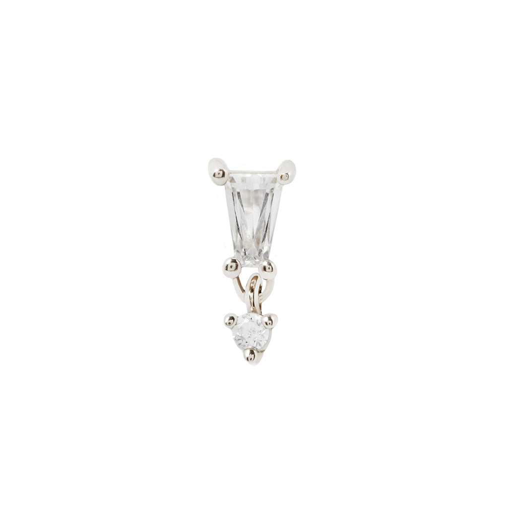 Yves Threadless End with CZ