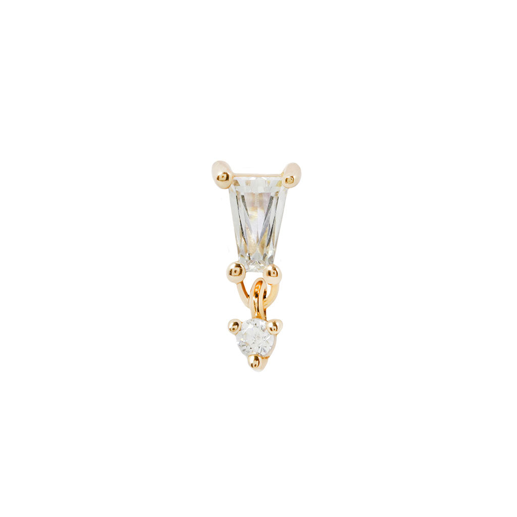 Yves Threadless End with CZ