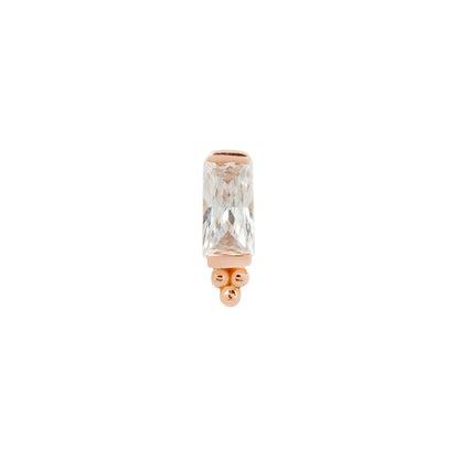 Dior Threadless End with CZ