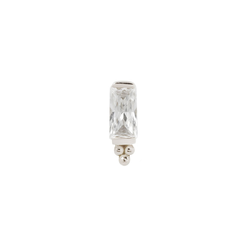 Dior Threadless End with CZ