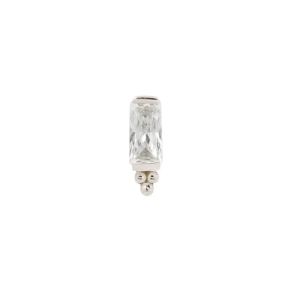 Dior Threadless End with CZ