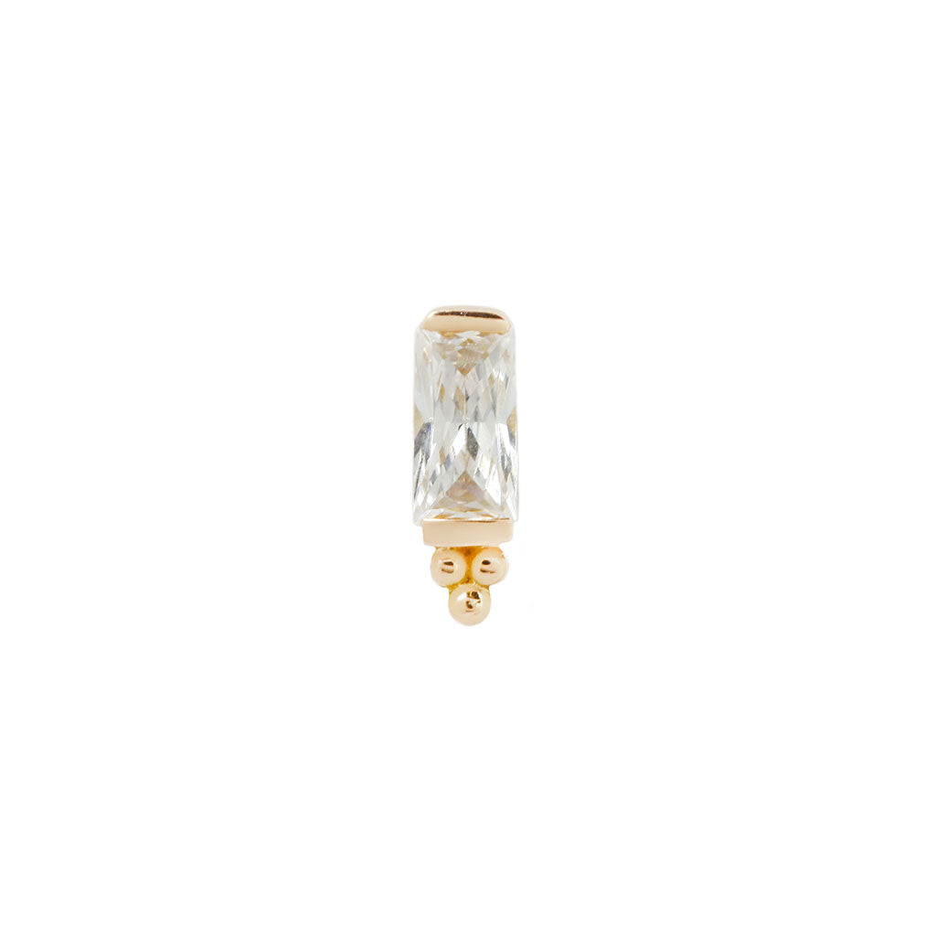 Dior Threadless End with CZ