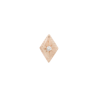 Etoile Threadless End with Diamond