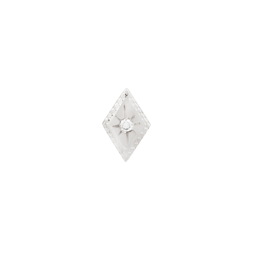 Etoile Threadless End with Diamond