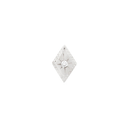Etoile Threadless End with Diamond