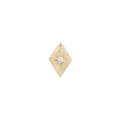 Etoile Threadless End with Diamond