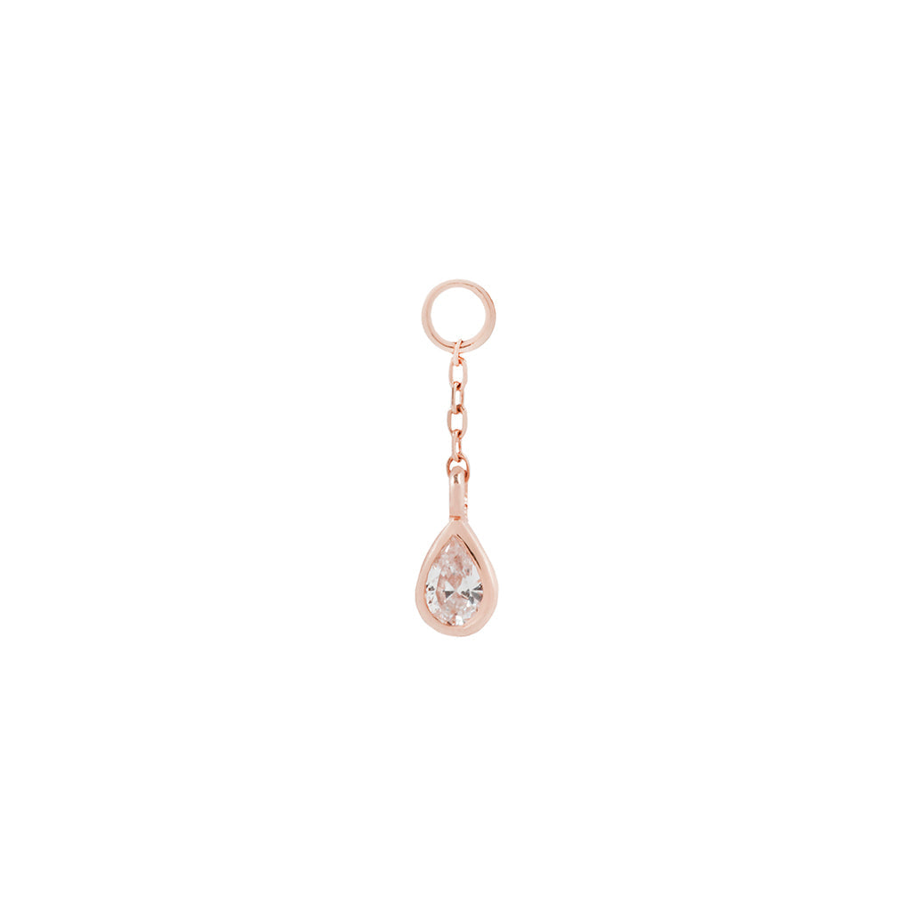 Concorde Charm + Chain with CZ