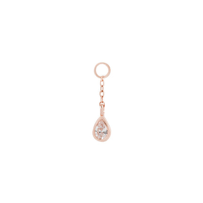 Concorde Charm + Chain with CZ