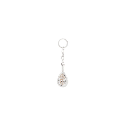 Concorde Charm + Chain with CZ