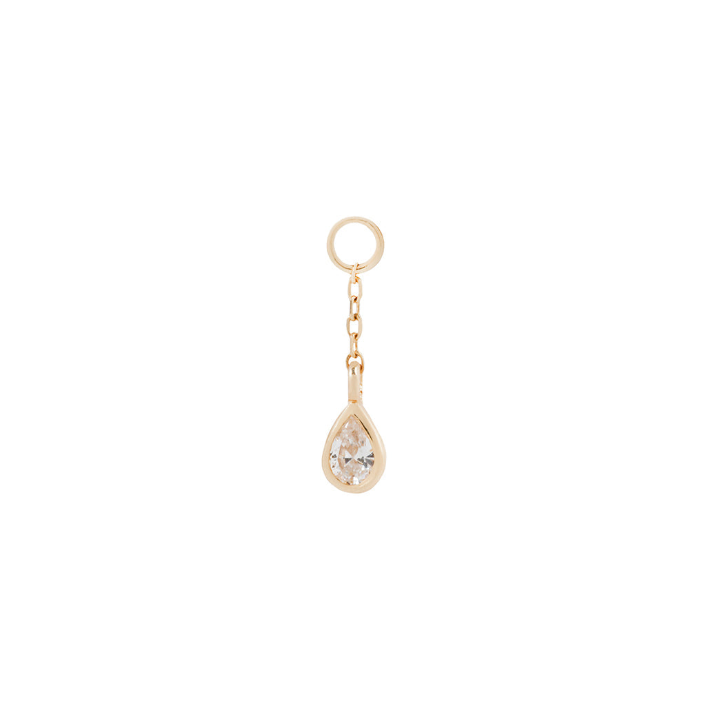 Concorde Charm + Chain with CZ