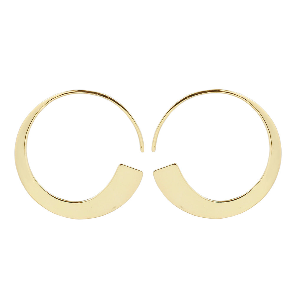 Mirah Earrings - Gold and Silver Plated