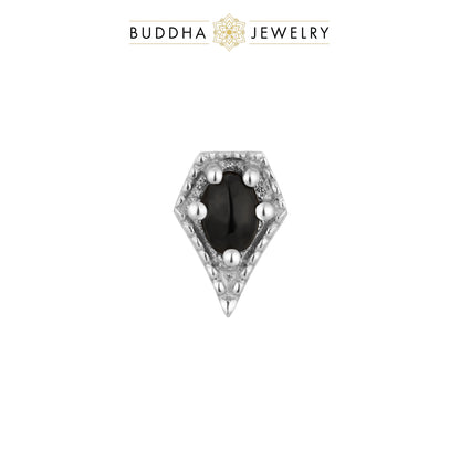 Cadence Threadless End with Black Spinel