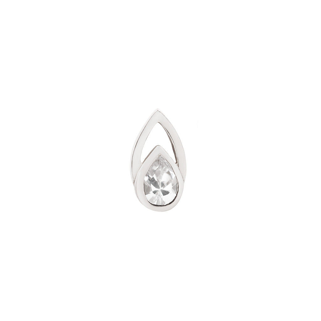 Echo Threadless End with CZ