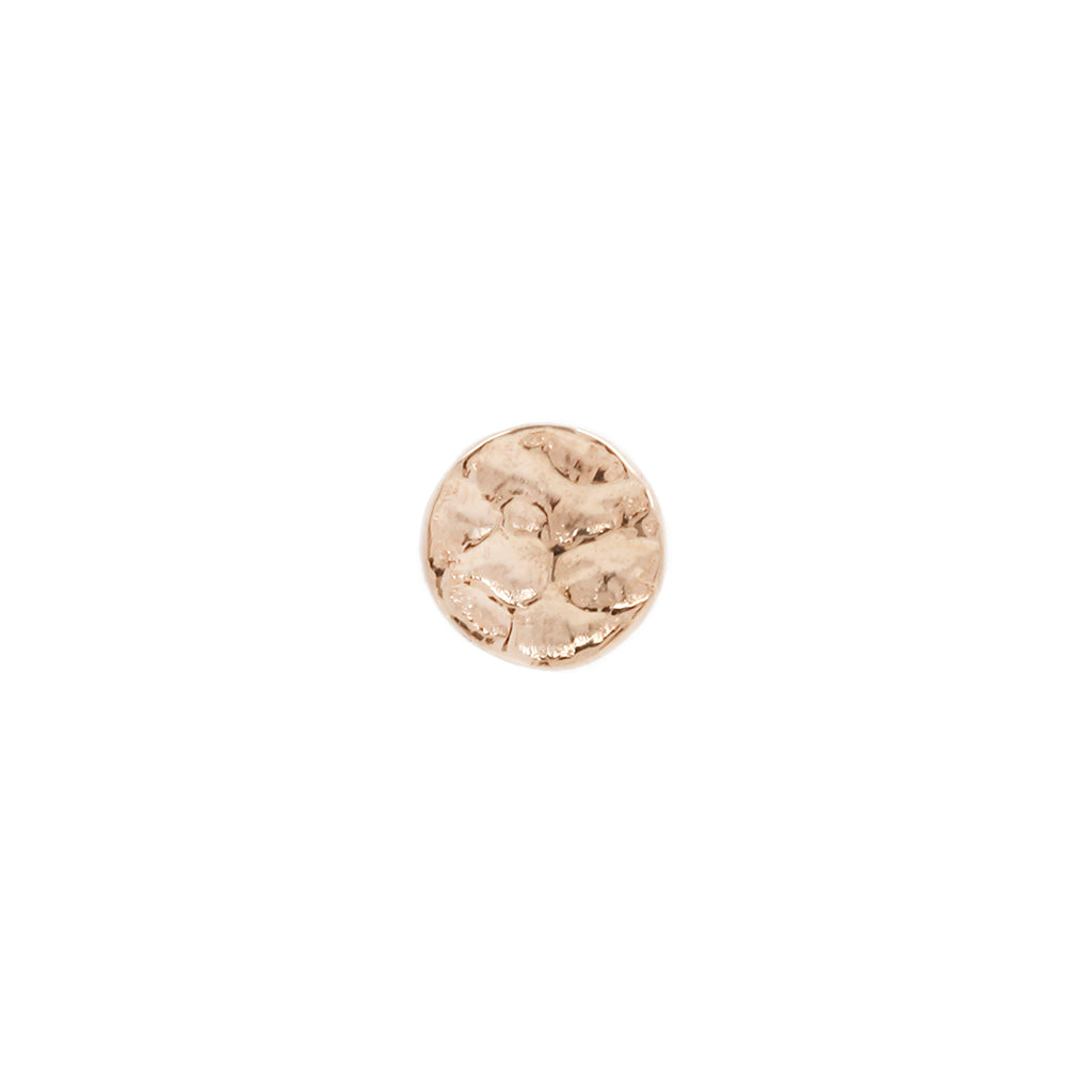 Disk Hammered Threadless End