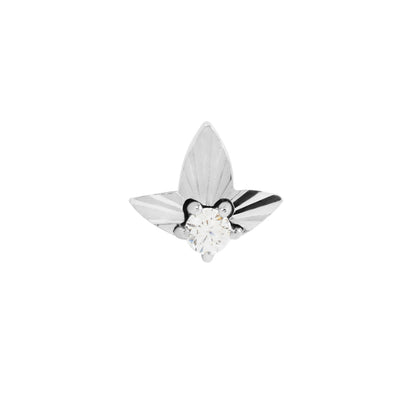 Gratitude Threadless End with CZ