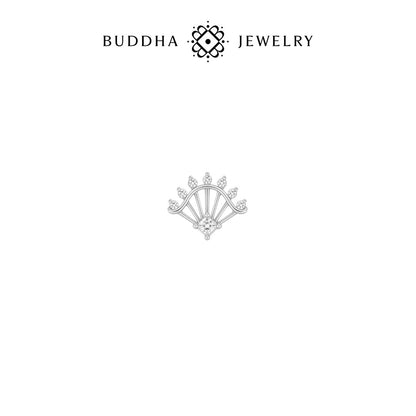 Riviera Threadless End with CZ