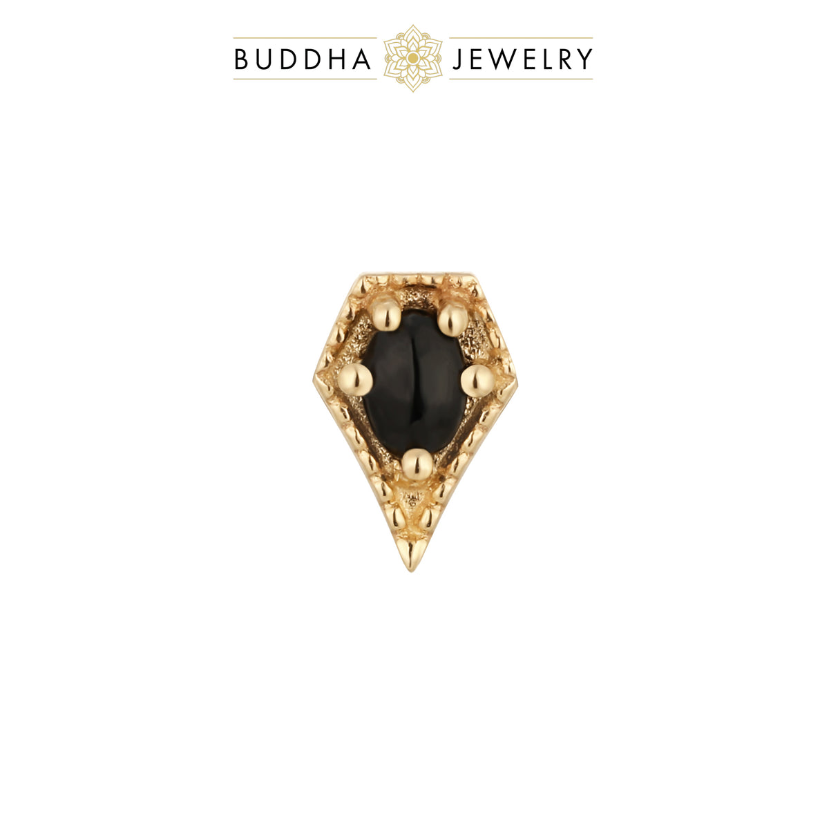 Cadence Threadless End with Black Spinel