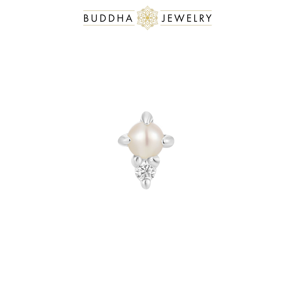 The Light Threadless End with Pearl