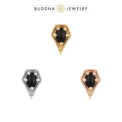 Cadence Threadless End with Black Spinel