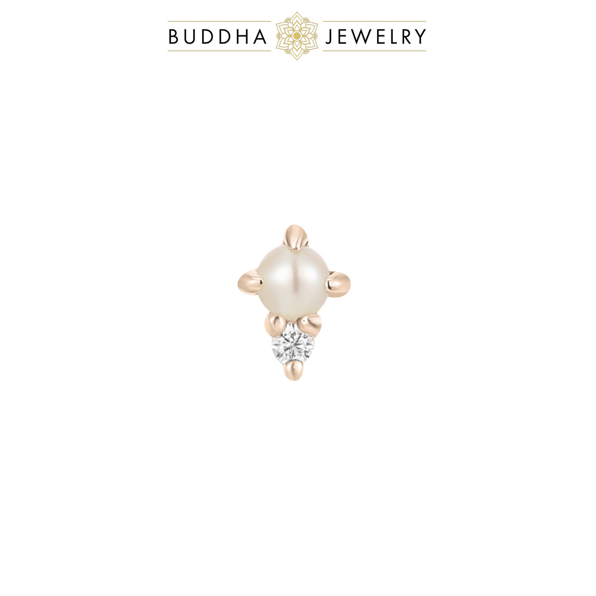 The Light Threadless End with Pearl