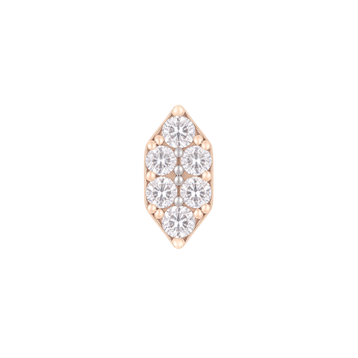 Ba$h Threadless End with Diamond
