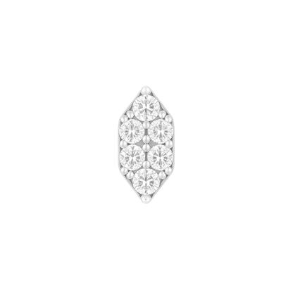 Ba$h Threadless End with Diamond