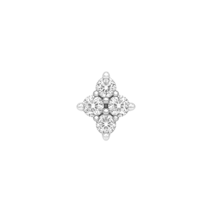 Belle Threadless End with Diamond