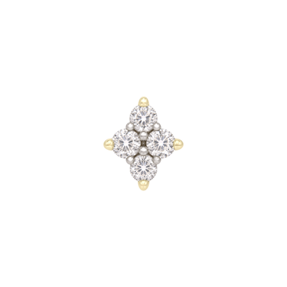 Belle Threadless End with Diamond