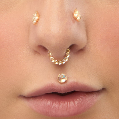 Revel Clicker with Rainbow Moonstone